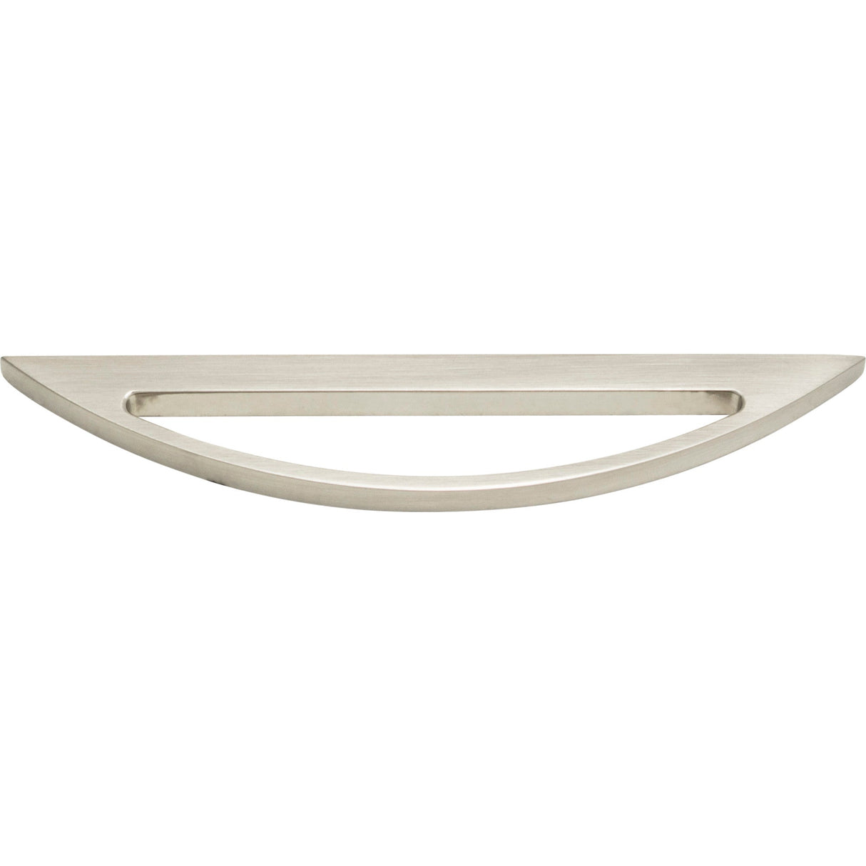 Atlas Homewares Moon Pull 3 3/4 Inch (c-c) Brushed Nickel