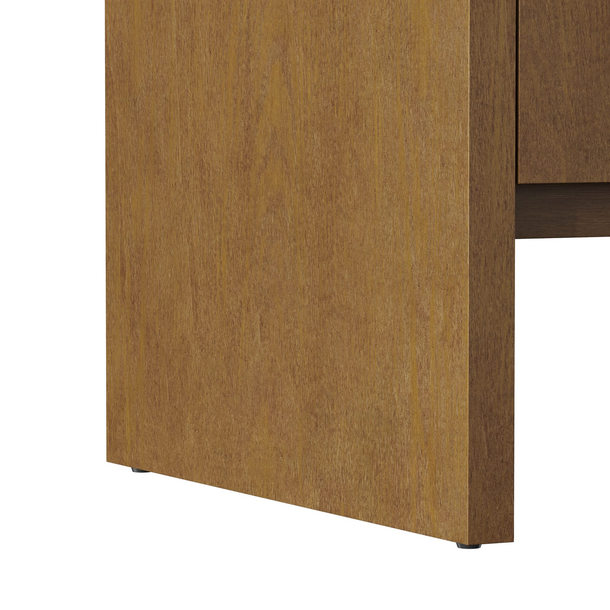 Hudson 30" Single Vanity, Honey Oak w/ 3 CM Eternal Jasmine Pearl Silestone Top