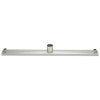 ALFI brand ABLD32C 32" Modern Stainless Steel Linear Shower Drain with Groove Holes