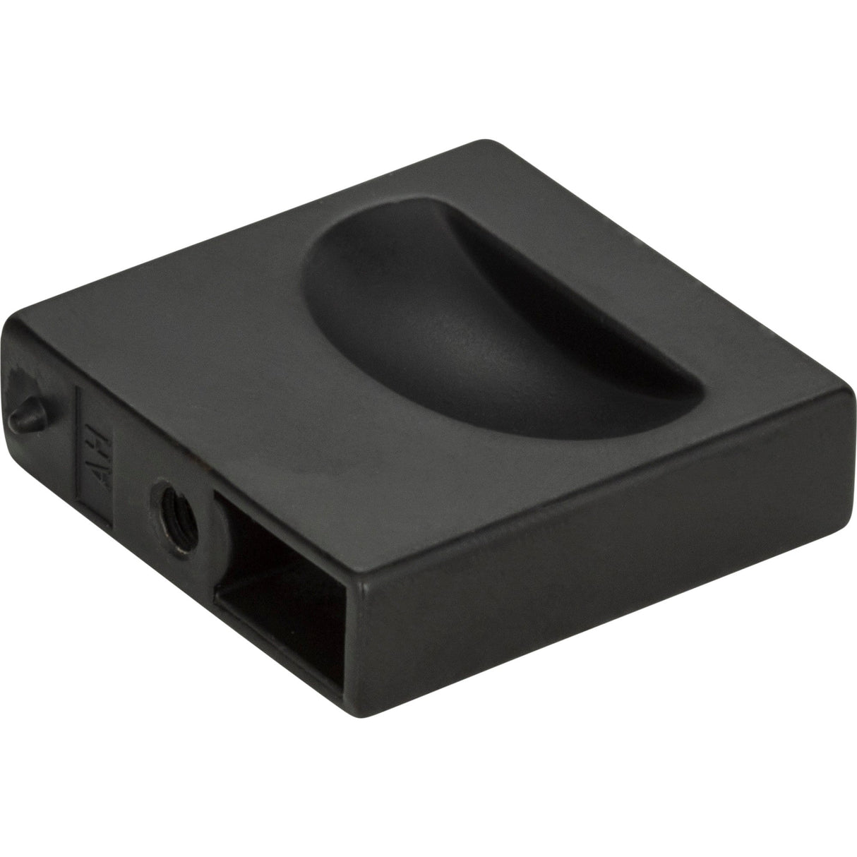 Atlas Homewares Thin Square Knob 1 1/4 Inch Modern Bronze