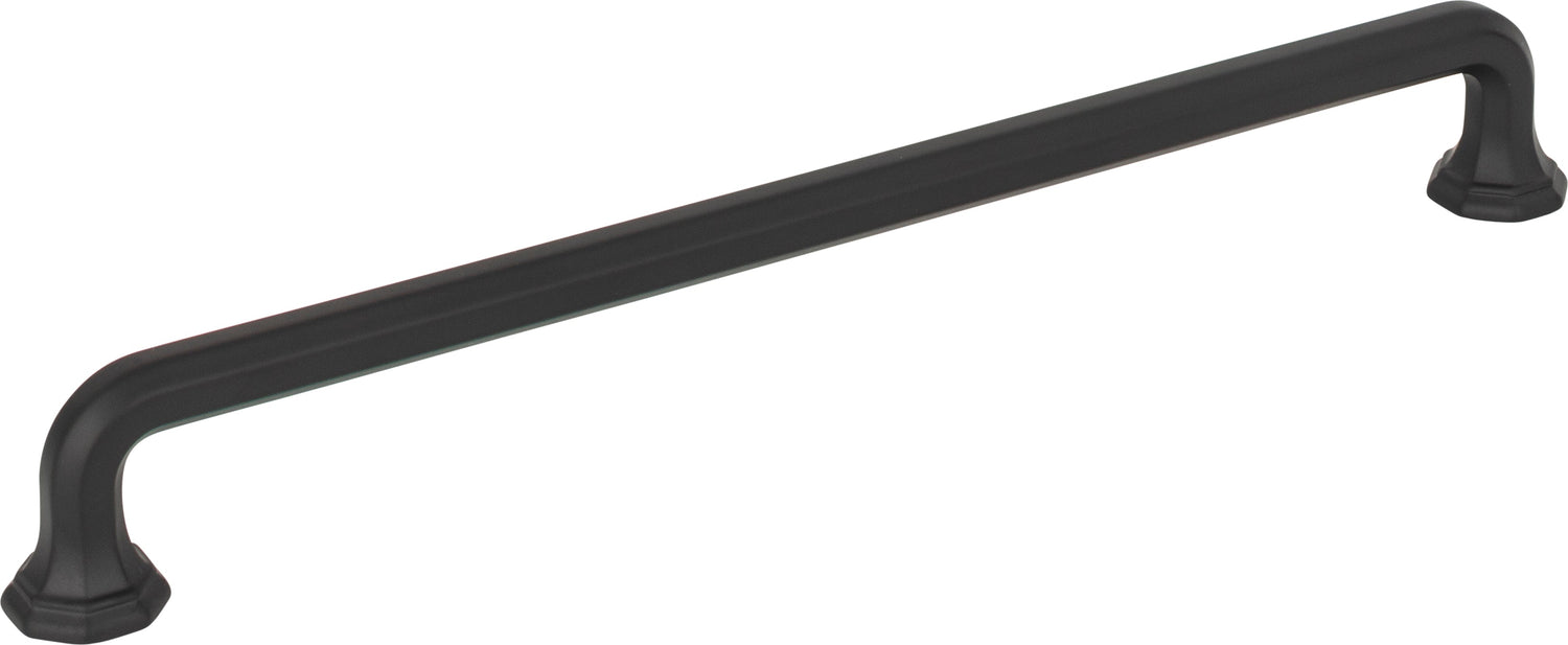 Atlas Homewares Elizabeth Pull 8 13/16 Inch (c-c) Matte Black