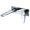 ALFI brand AB1772-PC Polished Chrome Wall Mounted Modern Bathroom Faucet