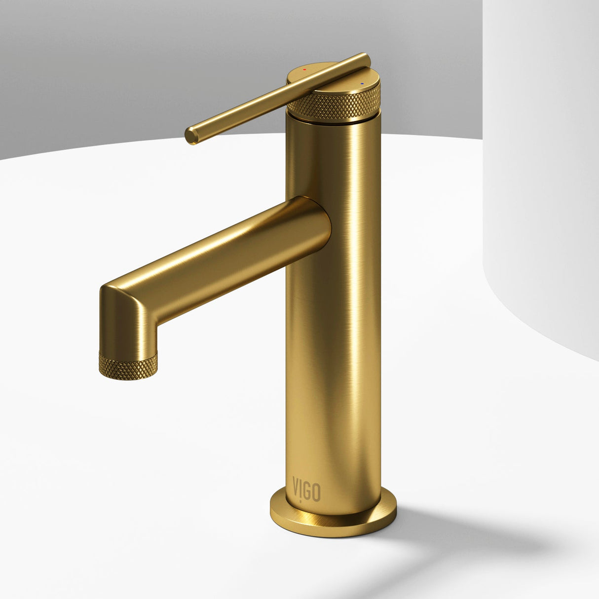 VIGO Bathroom Faucet in Matte Brushed Gold VG01049MG