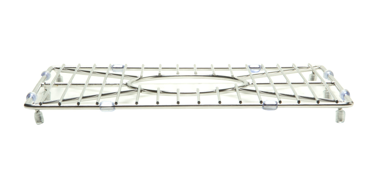 Stainless steel kitchen sink grid for small side of AB3618DB. AB3618ARCH