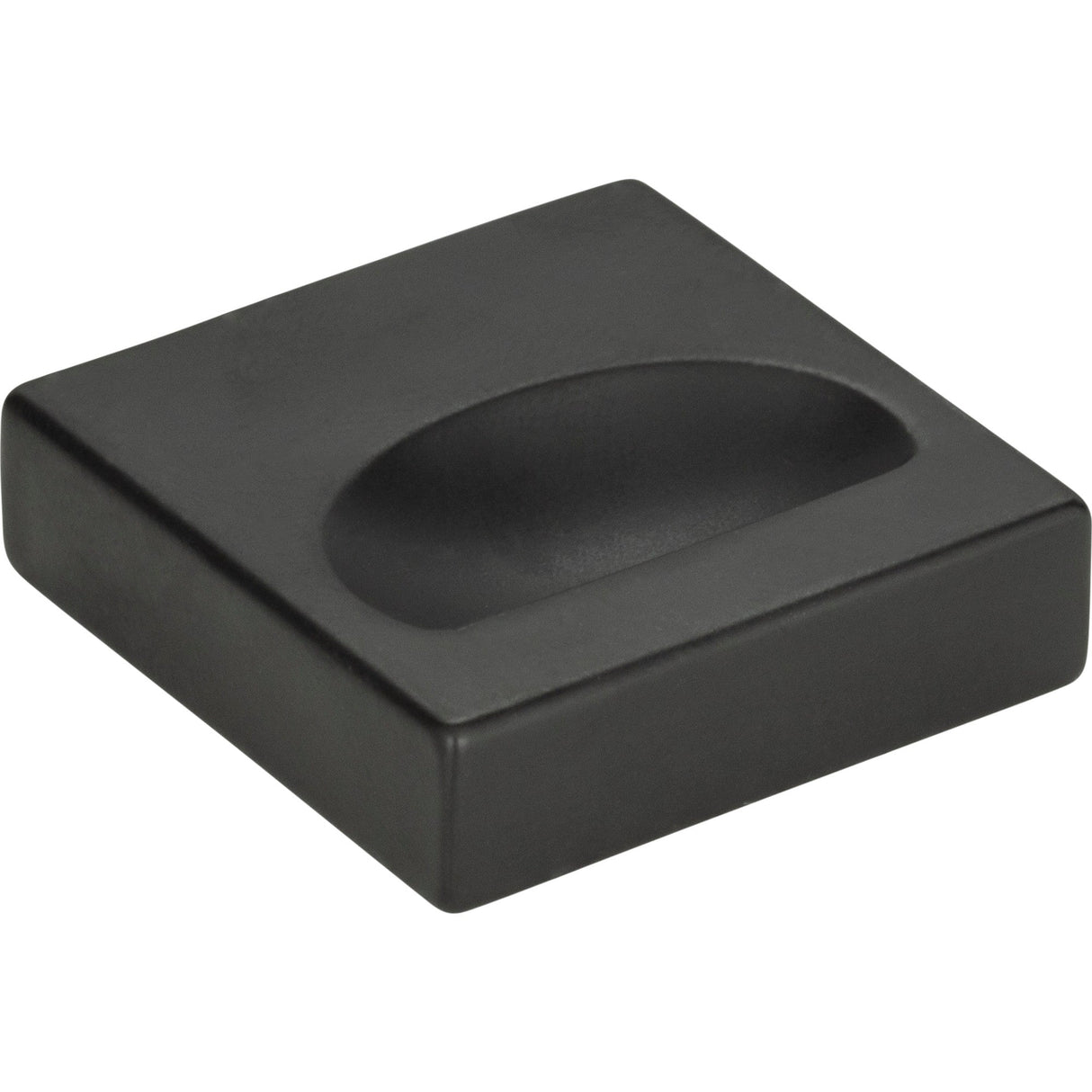 Atlas Homewares Thin Square Knob 1 1/4 Inch Modern Bronze