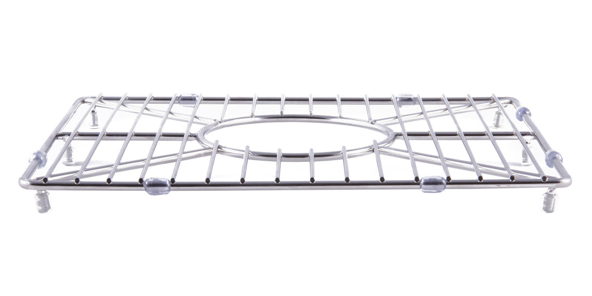 Stainless steel kitchen sink grid for small side of AB3618DB. AB3618ARCH