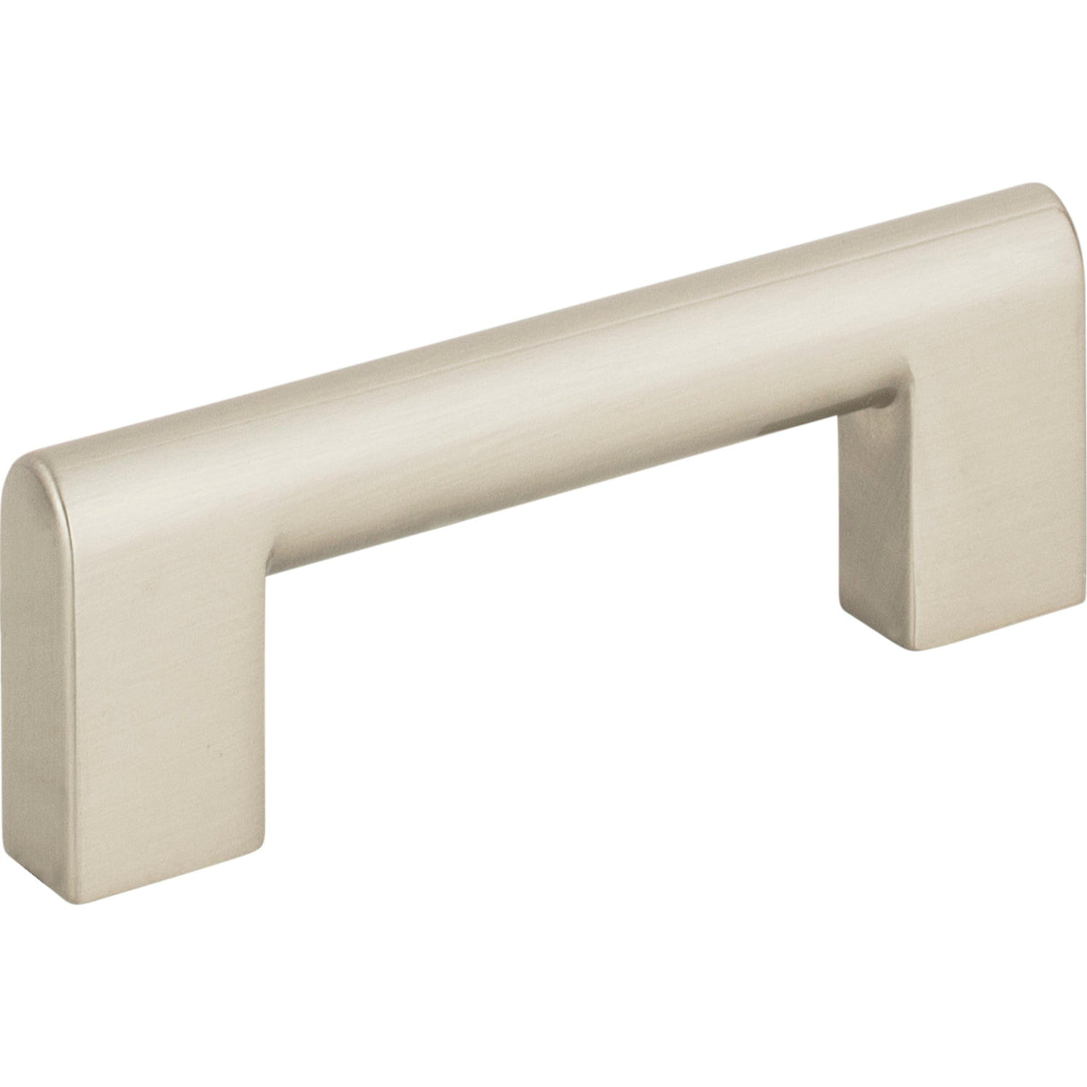 Atlas Homewares Round Rail Pull 3 Inch (c-c) Brushed Nickel