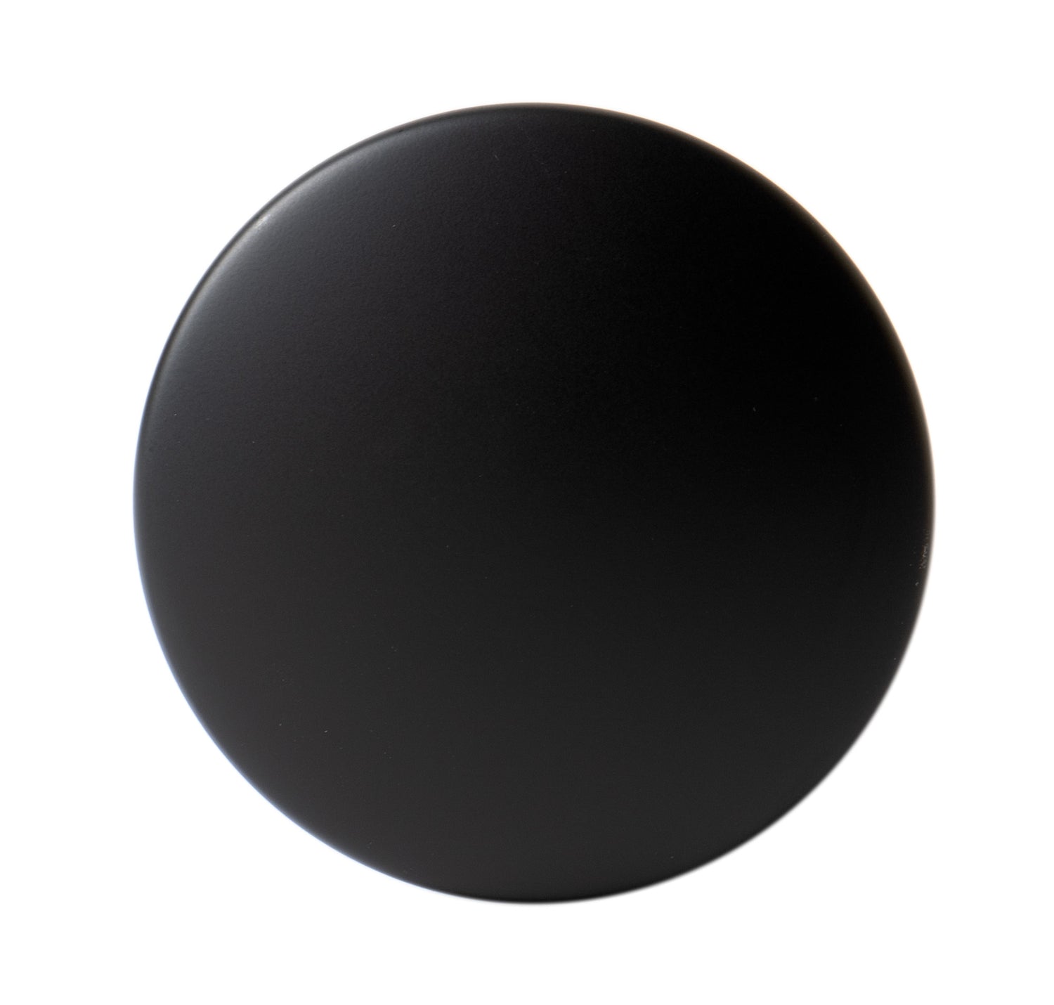 Black Matte Pop Up Drain with Overflow