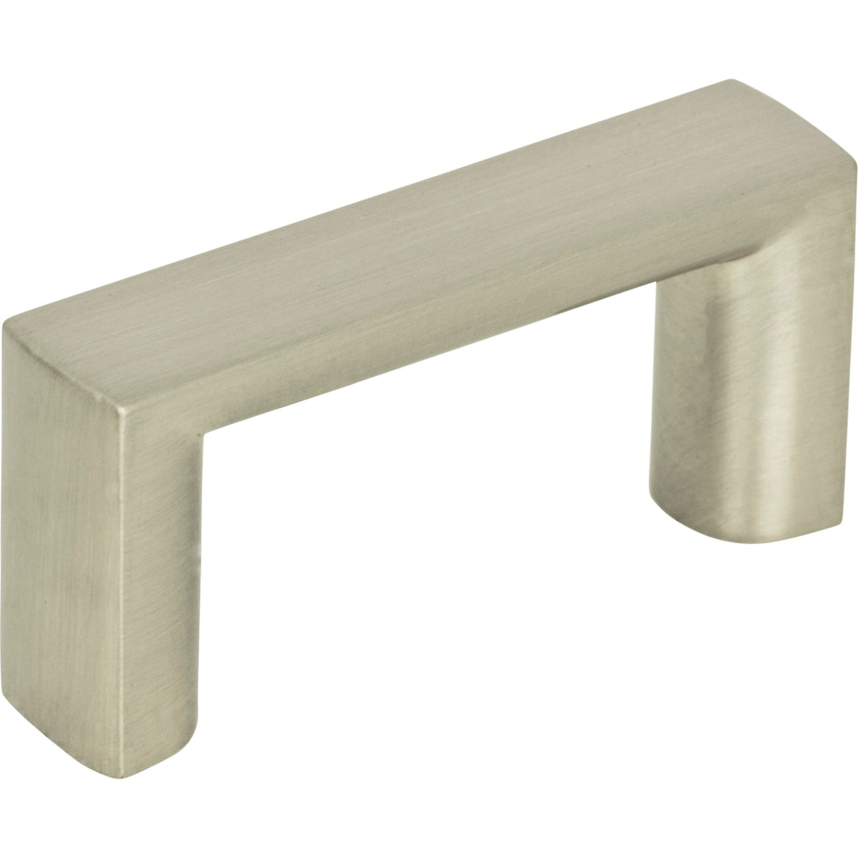 Atlas Homewares Tableau Squared Pull 1 7/16 Inch (c-c) Brushed Nickel
