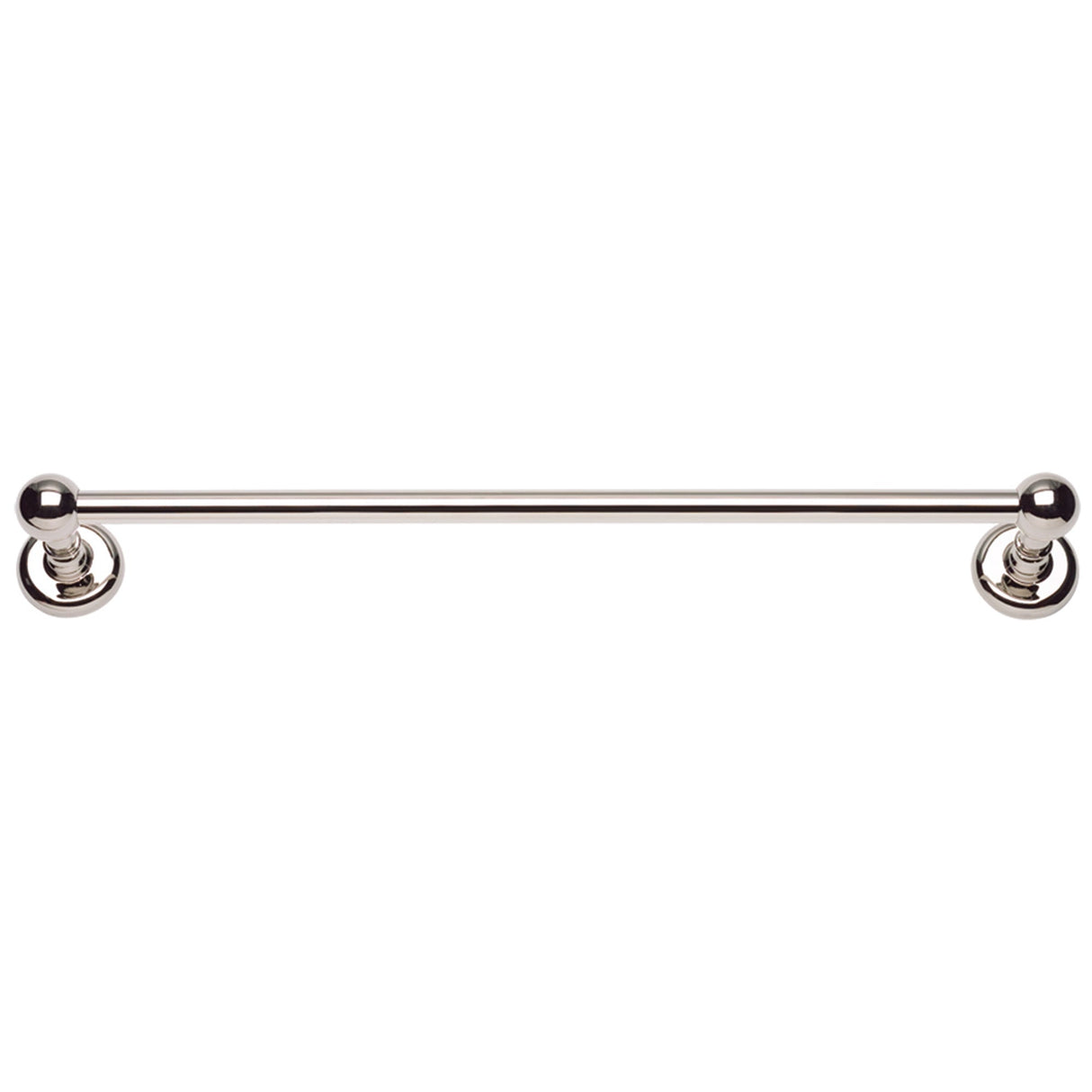 Atlas Homewares Emma Bath Towel Bar 24 Inch Single Polished Nickel