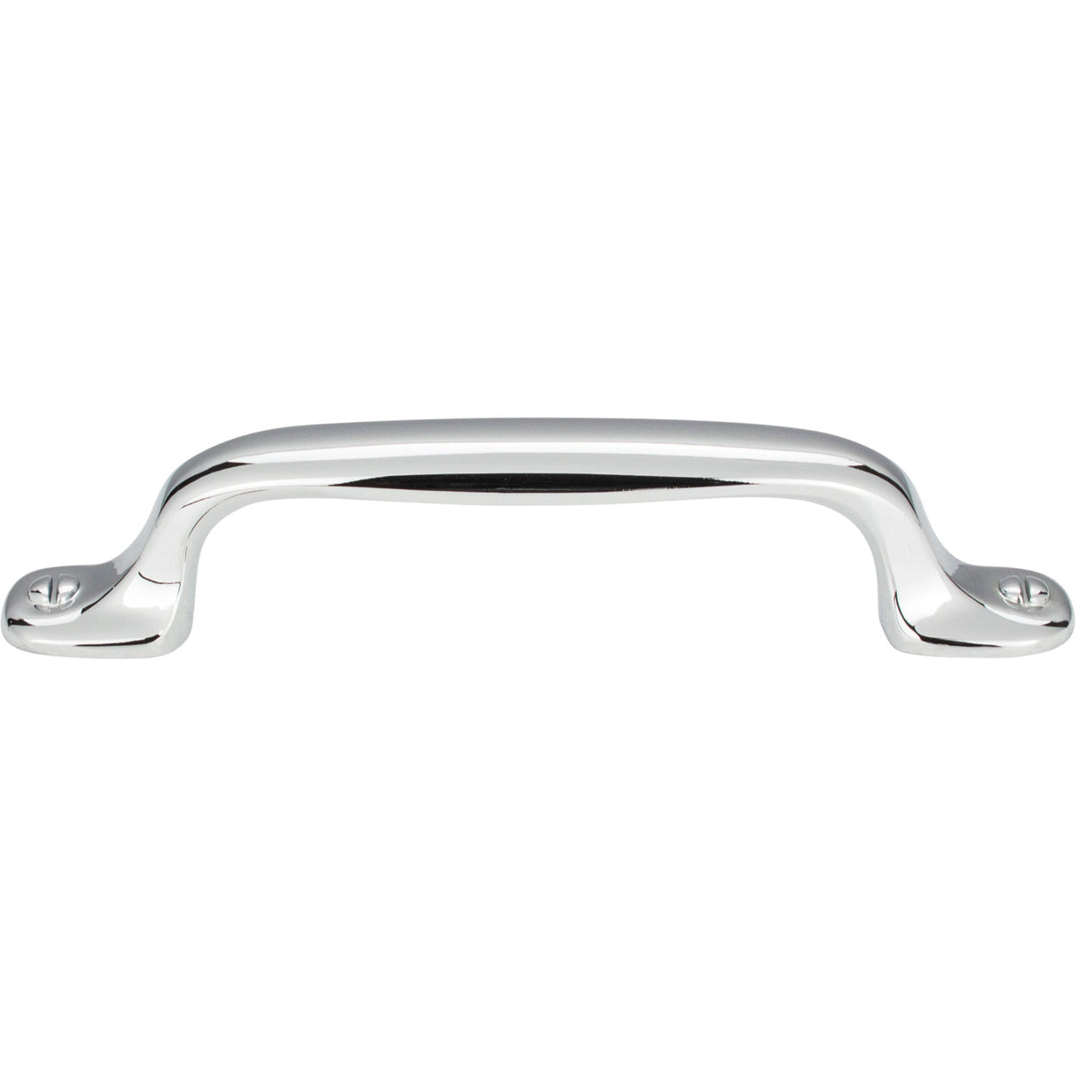 Atlas Homewares Ergo Pull 3 3/4 Inch (c-c) Polished Chrome