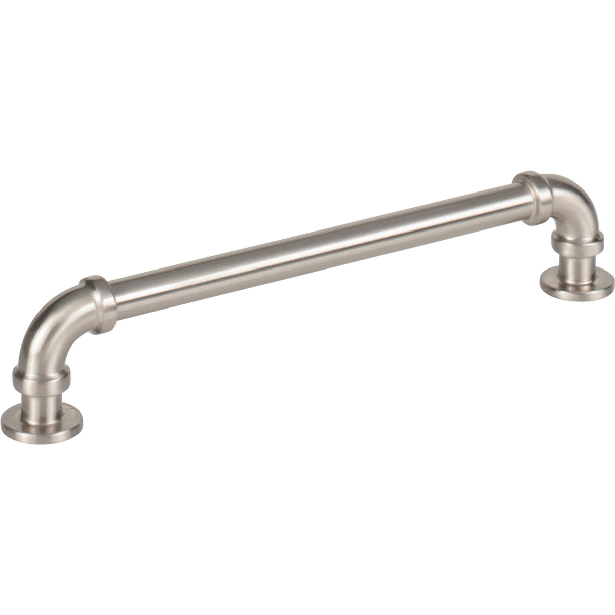 Atlas Homewares Steam Punk Pull 6 5/16 Inch (c-c) Brushed Nickel