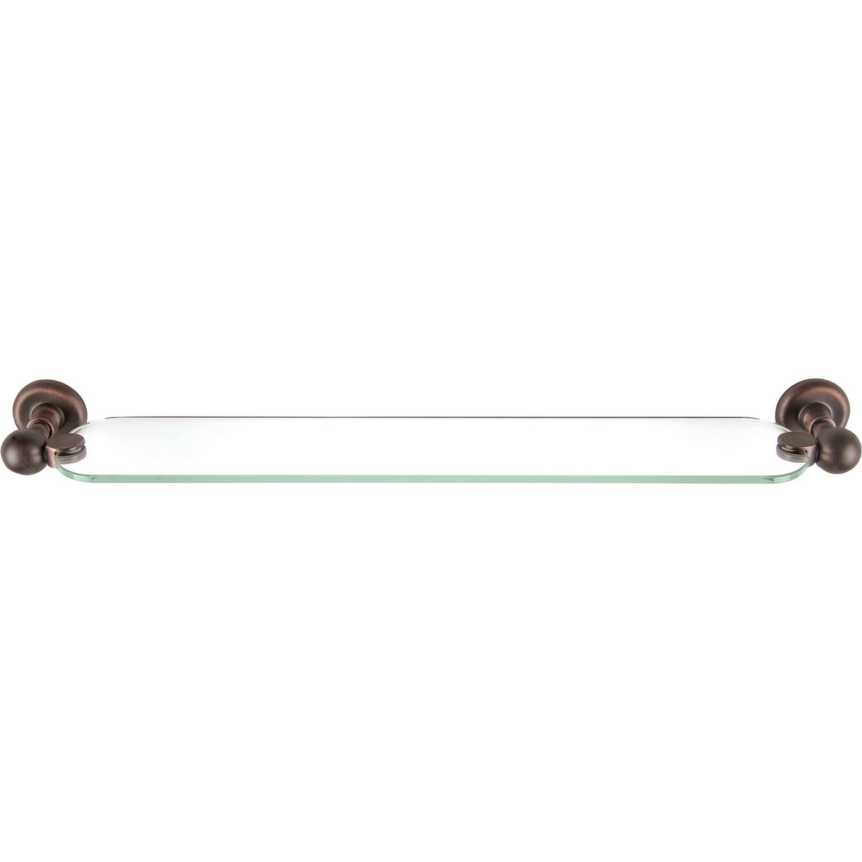 Atlas Homewares Emma Bath Glass Shelf 24 Inch Venetian Bronze