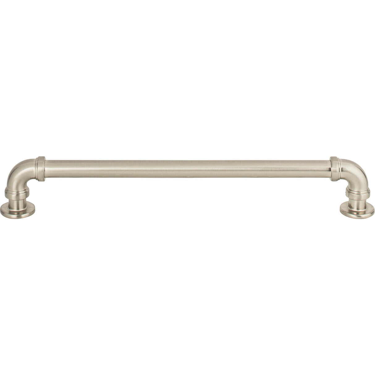 Atlas Homewares Steam Punk Pull 7 9/16 Inch (c-c) Brushed Nickel