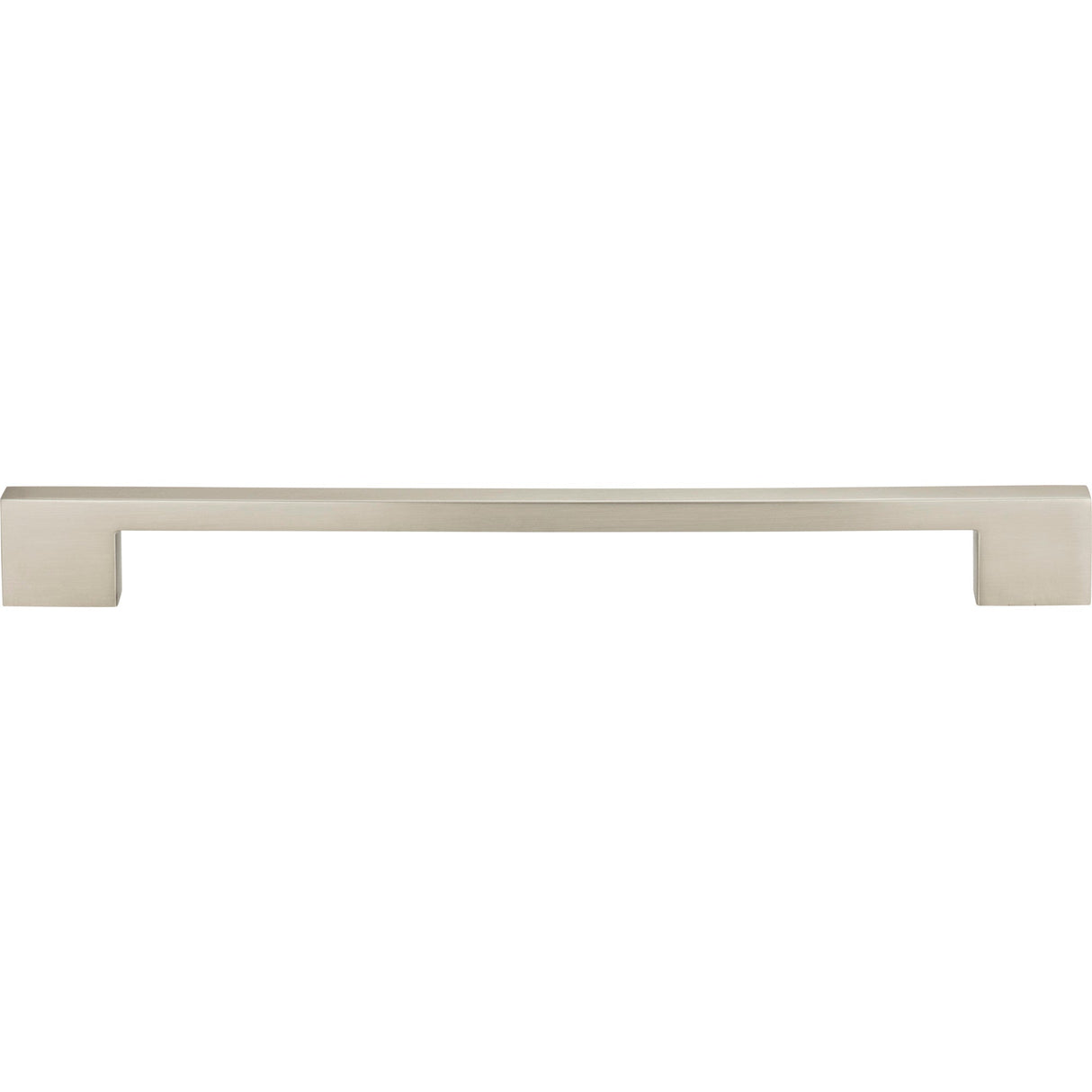 Atlas Homewares Thin Square Pull 11 5/16 Inch (c-c) Brushed Nickel