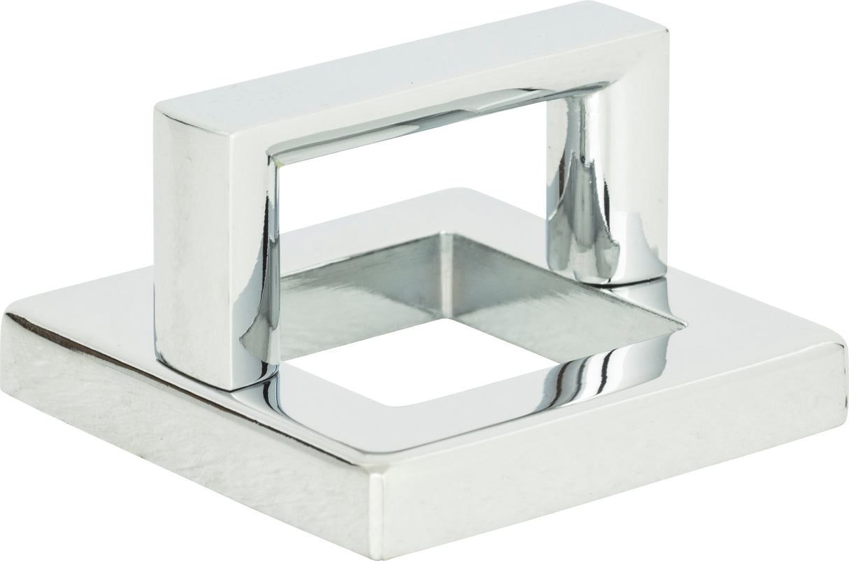 Atlas Homewares Tableau Square Base and Top 1 7/16 Inch (c-c) Polished Chrome