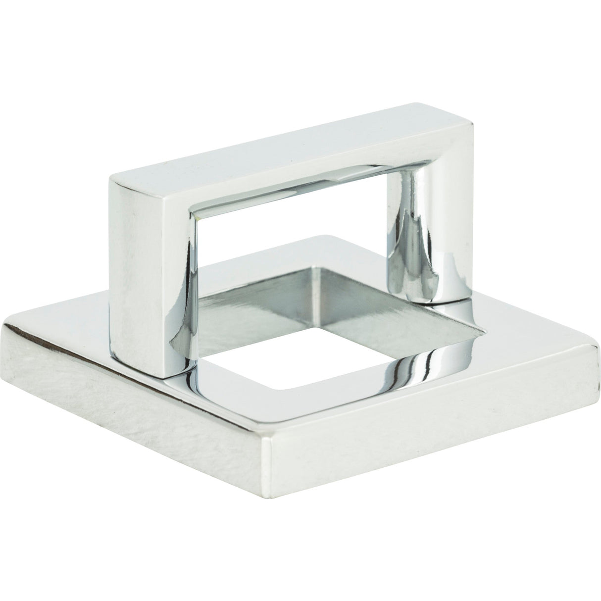 Atlas Homewares Tableau Square Base and Top 1 7/16 Inch (c-c) Polished Chrome