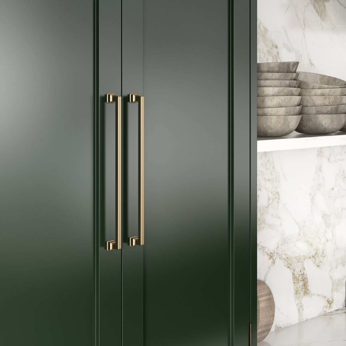 Atlas Homewares Erika Appliance Pull 18 Inch (c-c) Warm Brass