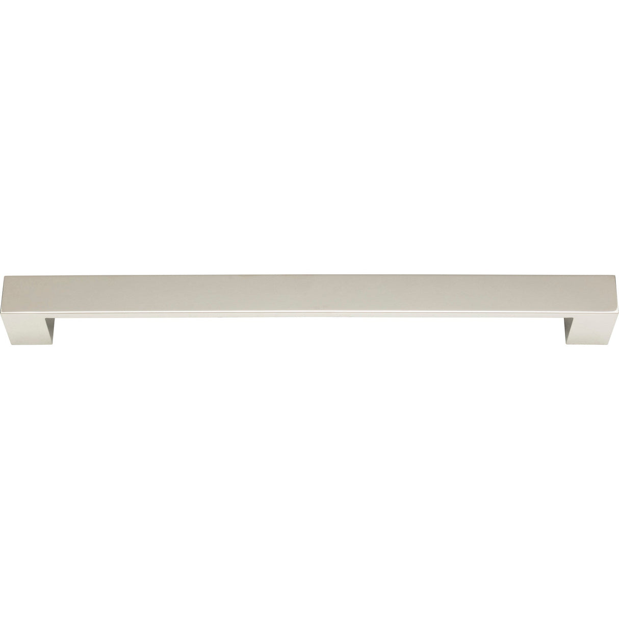 Atlas Homewares Wide Square Pull 11 5/16 Inch (c-c) Polished Nickel