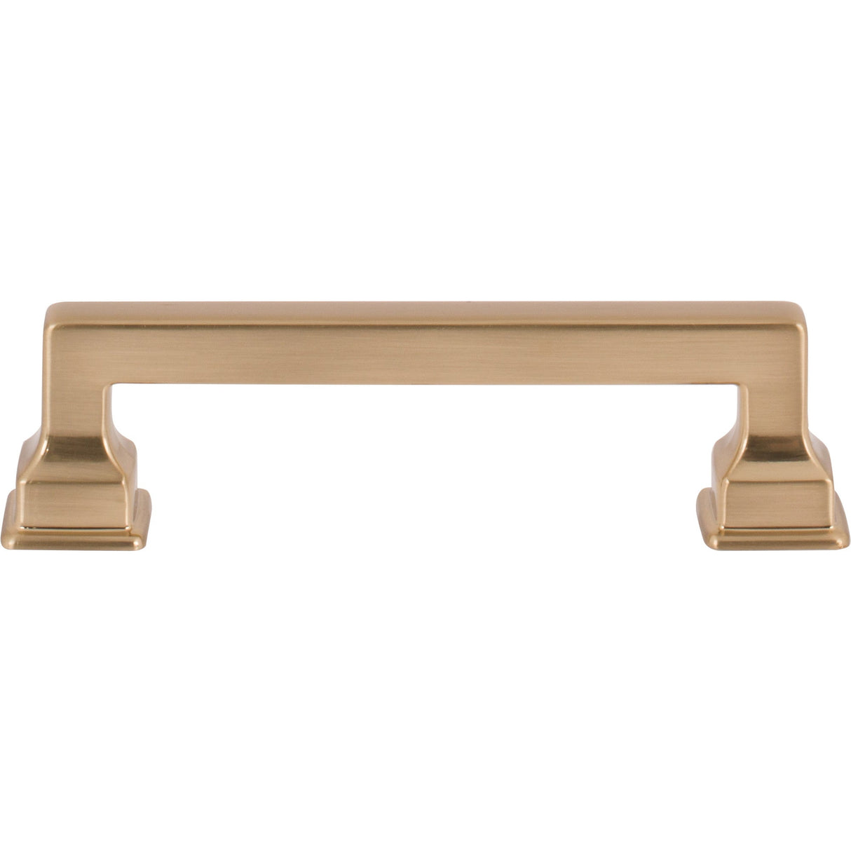 Atlas Homewares Erika Pull 3 3/4 Inch (c-c) Warm Brass