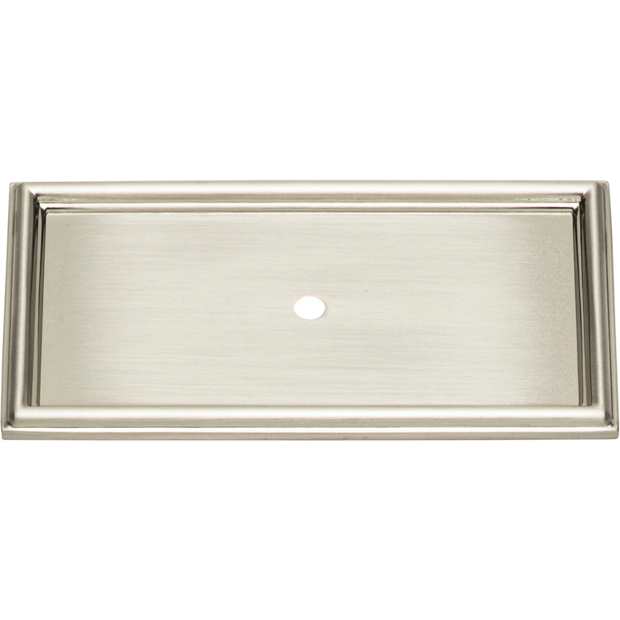 Atlas Homewares Campaign Rope Backplate 3 11/16 Inch Brushed Nickel