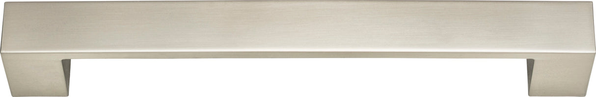 Atlas Homewares Wide Square Pull 7 9/16 Inch (c-c) Brushed Nickel