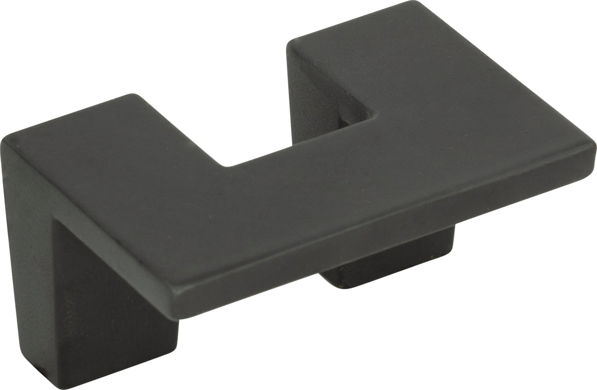 Atlas Homewares U Turn Knob 1 1/4 Inch (c-c) Modern Bronze