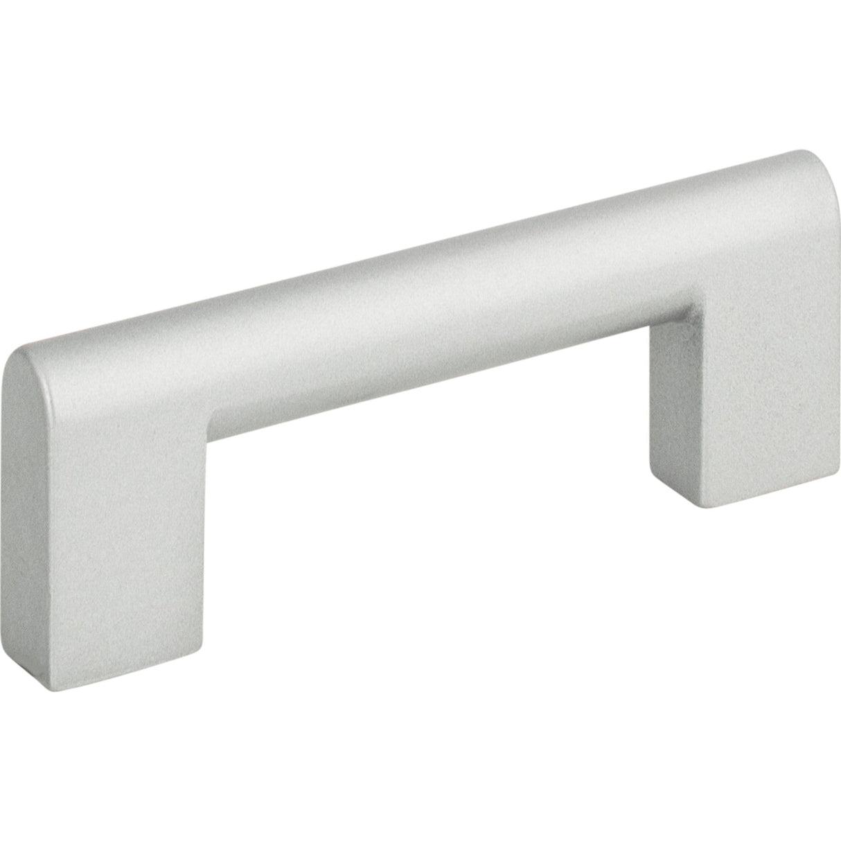 Atlas Homewares Round Rail Pull 3 Inch (c-c) Matte Chrome