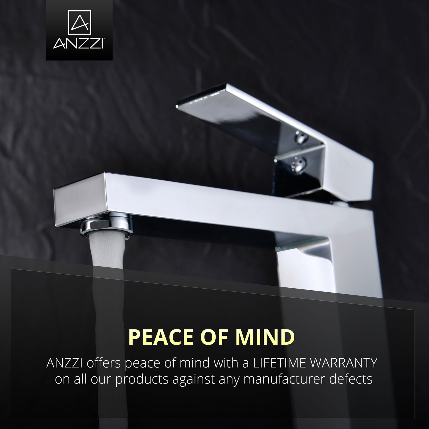 ANZZI L-AZ096 Enti Series Single Hole Single-Handle Vessel Bathroom Faucet in Polished Chrome