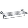 ALFI brand AB9583 Polished Chrome 23 inch Towel Bar & Shelf Bathroom Accessory
