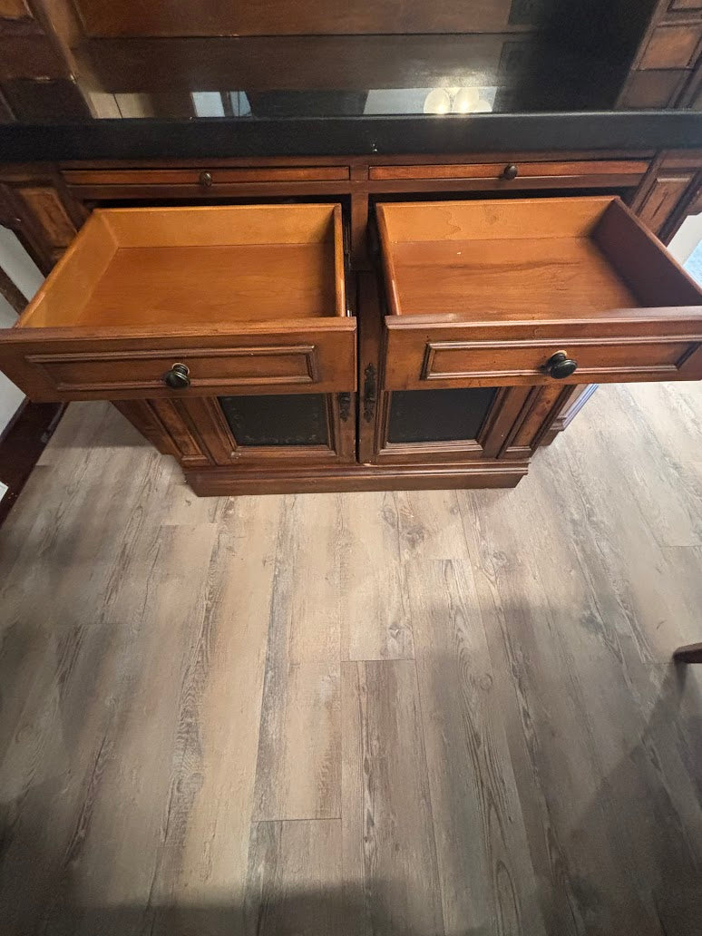 Parker House Leonardo 2 pc Bar Base & Hutch PH-LEO-465-2