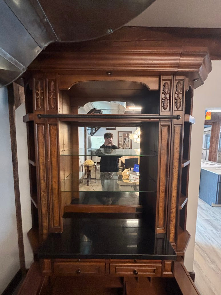 Parker House Leonardo 2 pc Bar Base & Hutch PH-LEO-465-2