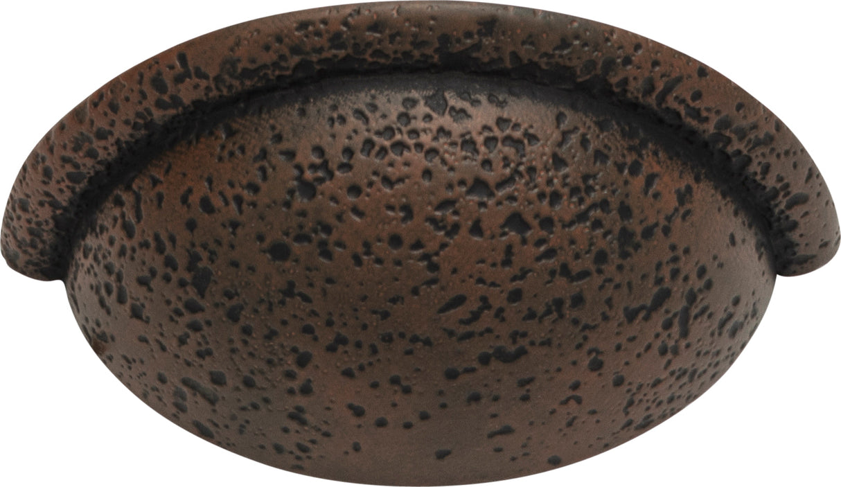 Atlas Homewares Olde World Cup Pull 3 Inch (c-c) Rust