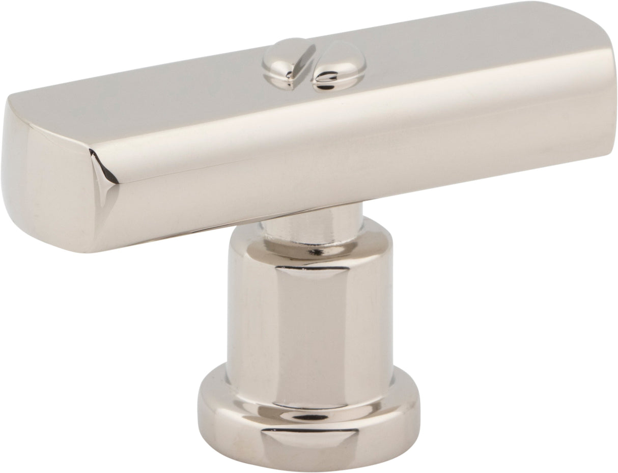 Atlas Homewares Everitt T-Knob 2 Inch Polished Nickel