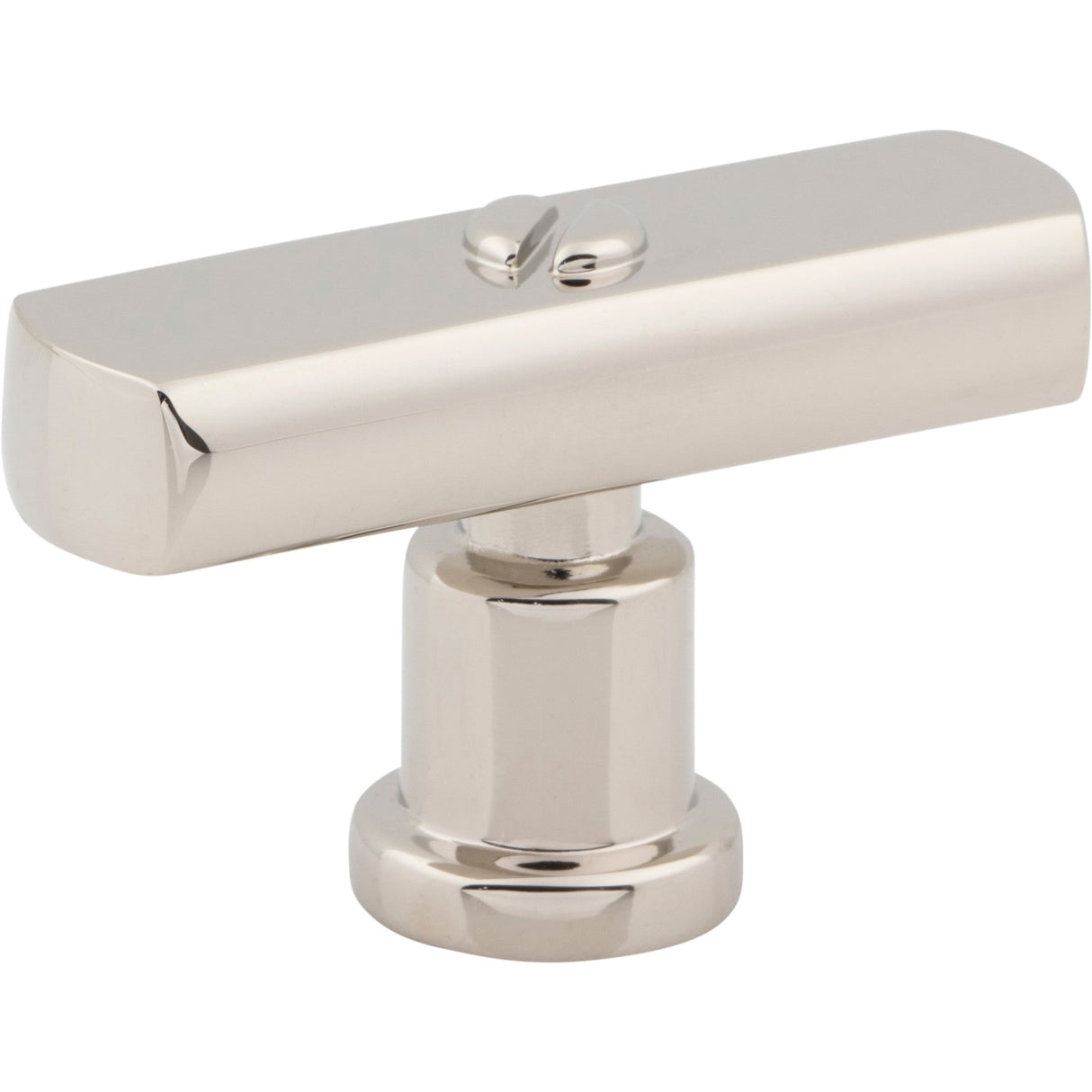 Atlas Homewares Everitt T-Knob 2 Inch Polished Nickel