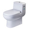 EAGO TB351 DUAL FLUSH ONE PIECE ECO-FRIENDLY HIGH EFFICIENCY LOW FLUSH CERAMIC TOILET