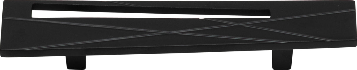 Atlas Homewares Modernist Left Pull 3 Inch (c-c) Matte Black