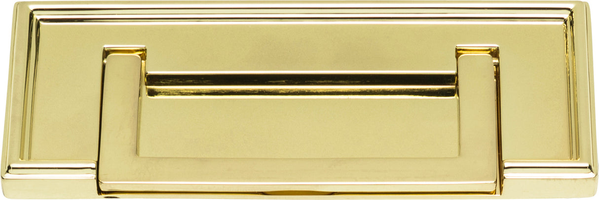 Atlas Homewares Campaign Rope Drop Pull 3 Inch (c-c) Polished Brass