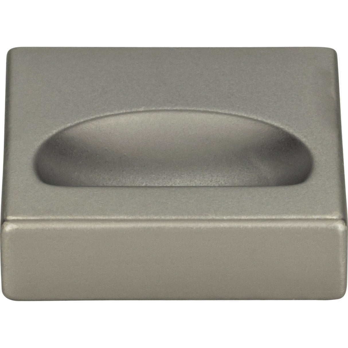 Atlas Homewares Thin Square Knob 1 1/4 Inch Slate