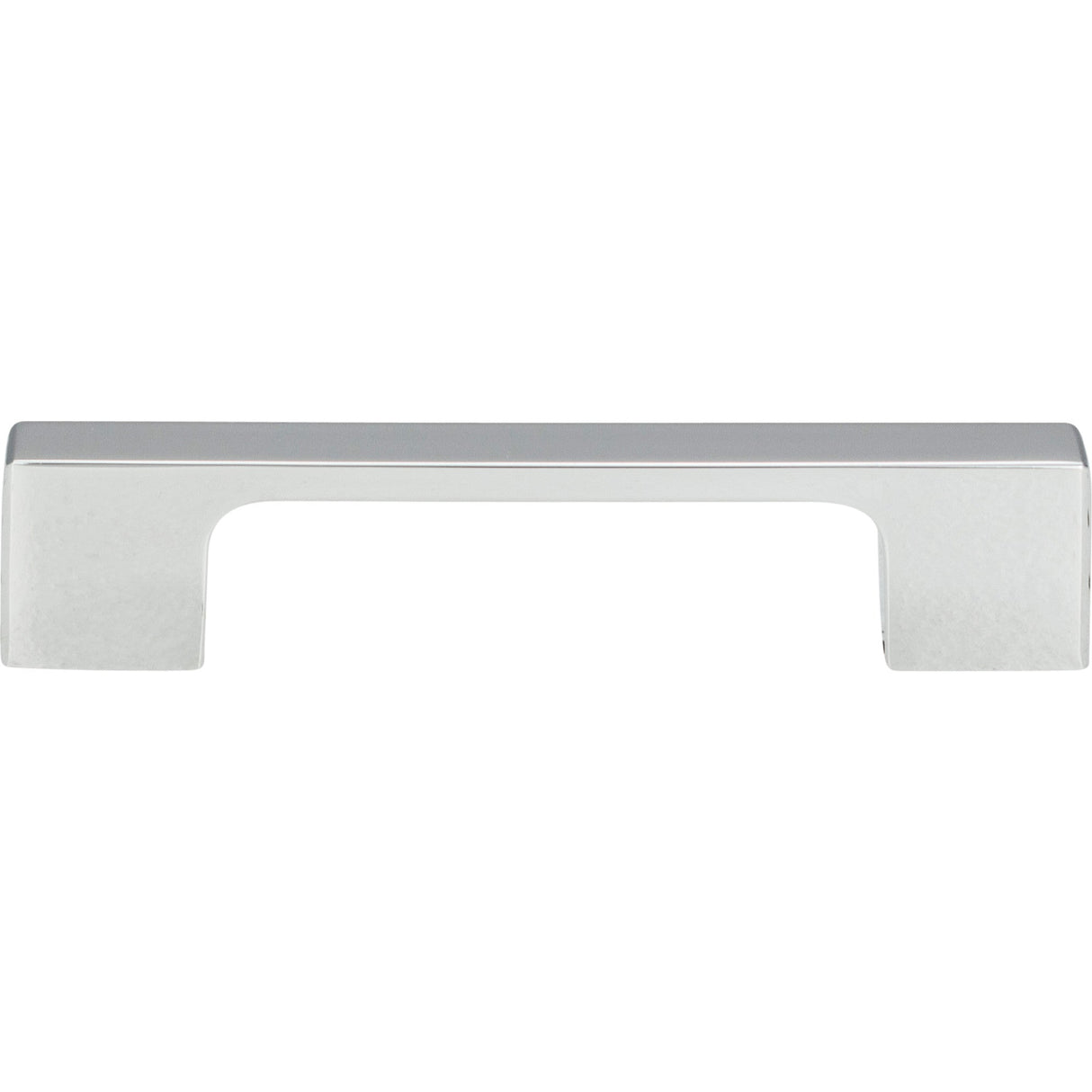 Atlas Homewares Thin Square Pull 3 3/4 Inch (c-c) Polished Chrome