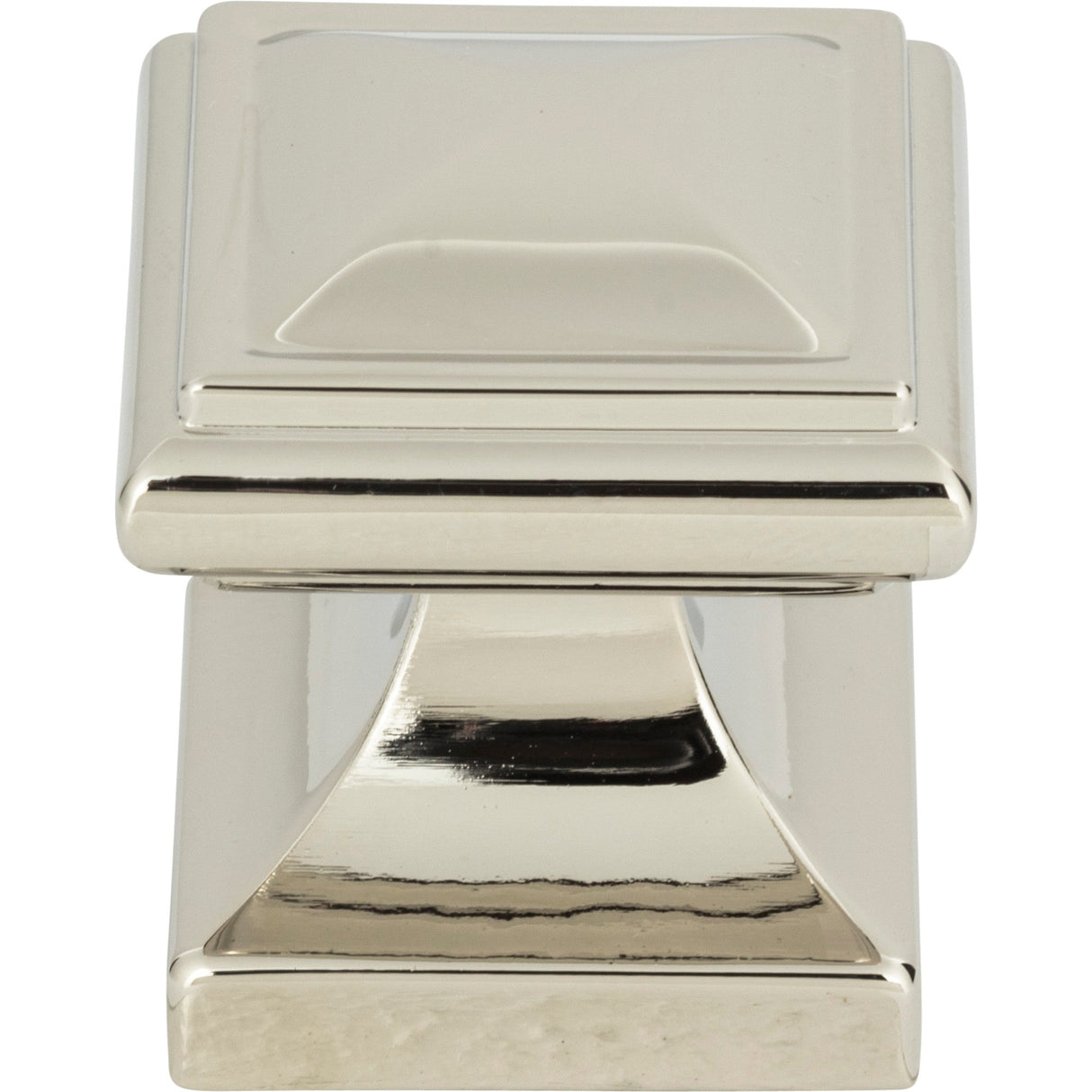 Atlas Homewares Wadsworth Knob 1 1/4 Inch Polished Nickel