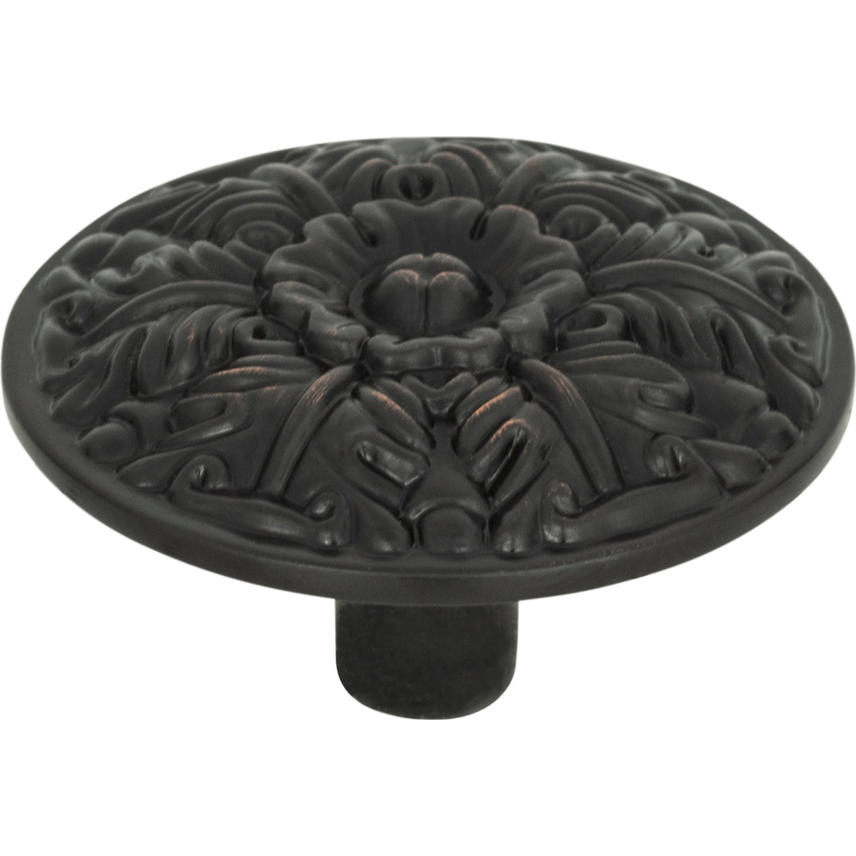 Atlas Homewares Hammered Medallion Knob 1 1/2 Inch Venetian Bronze