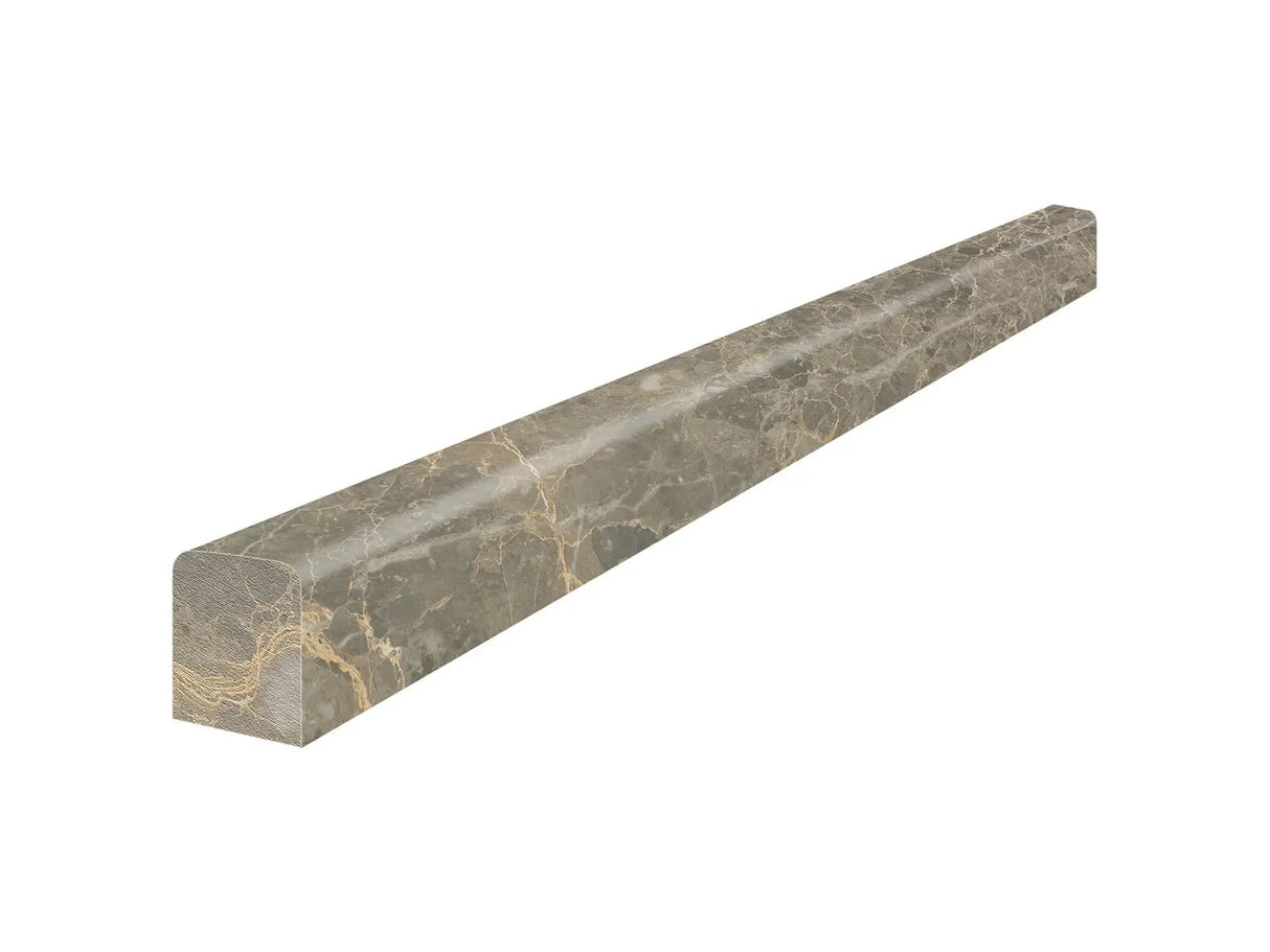 Anatolia Tile 1/2X12 Velutto Ash Honed Marble Deco-Bar 5002-0133-0 - Mini 1/2" X 12" Velutto Ash Deco-Bar 1/2x12 - premium natural stone mosaic tile from Anatolia Tile, available at PoshHaus showroom in Keene, NH