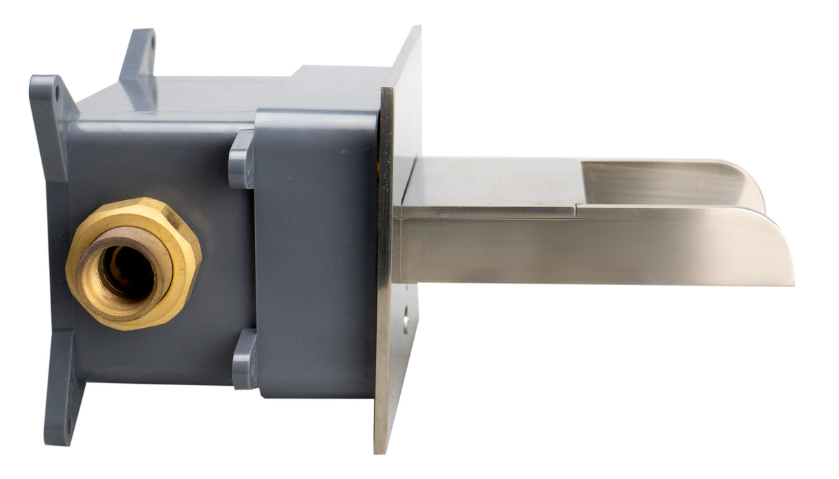 ALFI brand AB5901-BN Brushed Nickel Waterfall Tub Filler