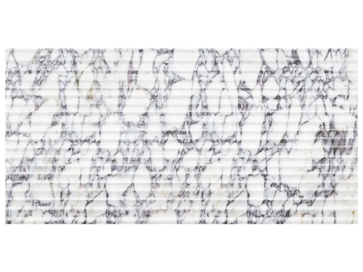 Anatolia Tile 12X24 Viola Roccia Curva Honed Marble Tile 5000-0651-0 Viola Roccia Curva 12x24 - premium natural stone mosaic tile from Anatolia Tile, available at PoshHaus showroom in Keene, NH