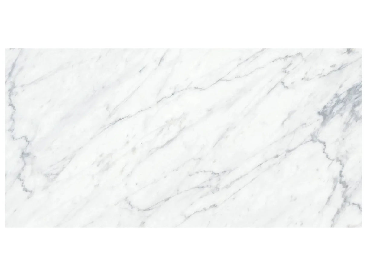 Anatolia Tile 12X24 Virtue Bianco Honed Marble Tile 5000-0356-0 Virtue Bianco 12x24 - premium natural stone mosaic tile from Anatolia Tile, available at PoshHaus showroom in Keene, NH