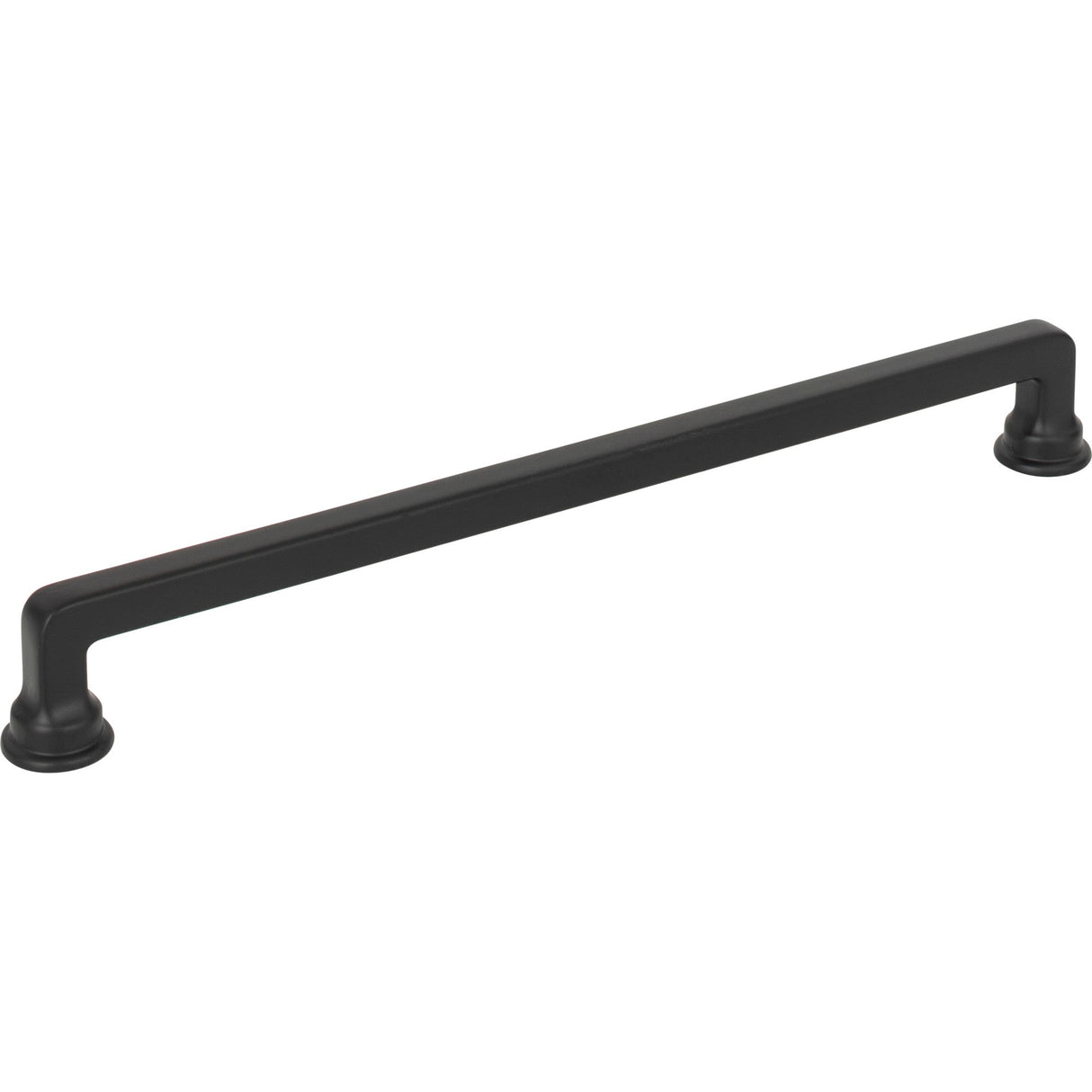 Atlas Homewares Oskar Pull 8 13/16 Inch (c-c) Matte Black