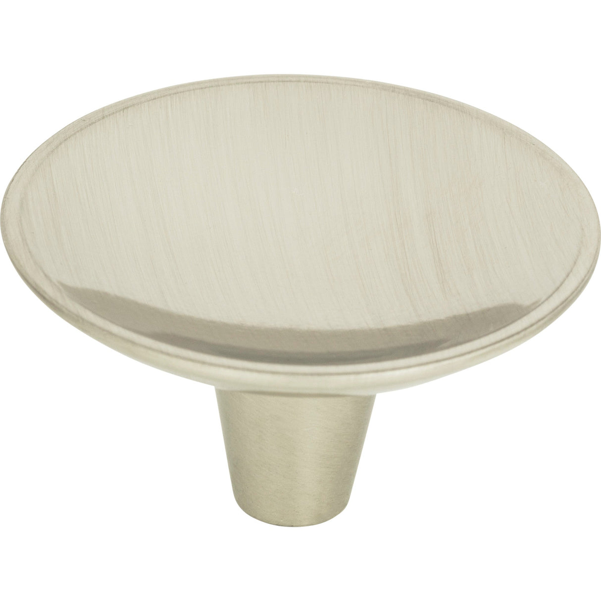 Atlas Homewares Dap Round Knob 2 Inch Brushed Nickel