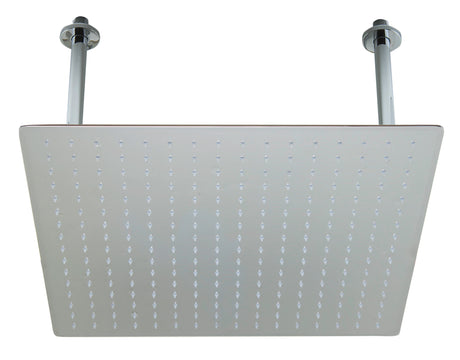ALFI brand RAIN20S-PSS 20" Square Polished Solid Stainless Steel Ultra Thin Rain Shower Head