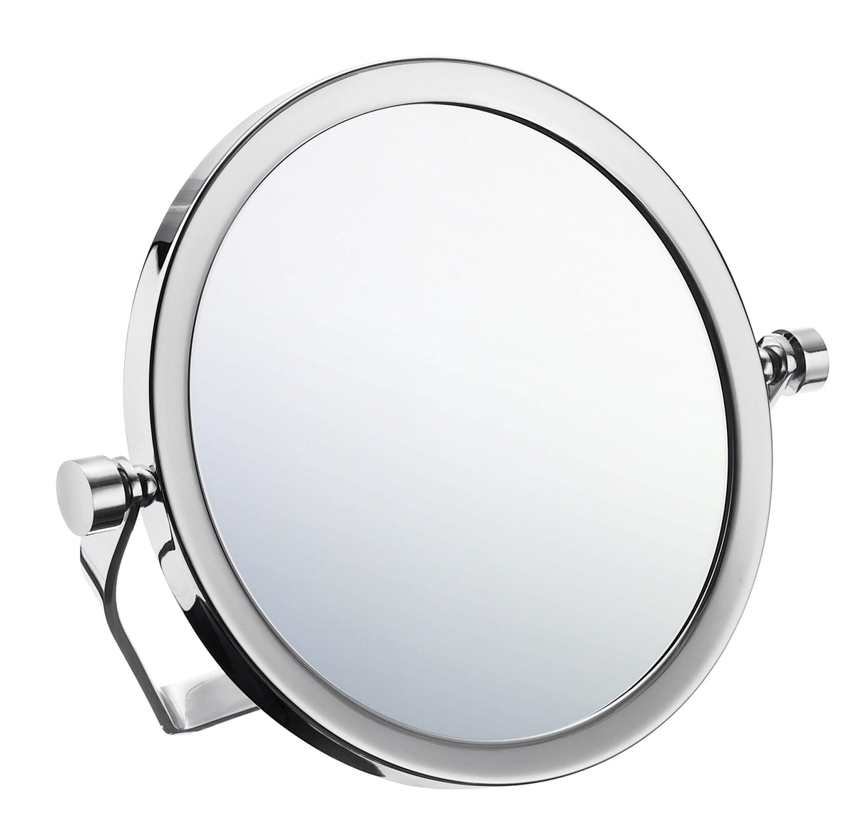 Smedbo Outline Travel Mirror with swivel stand in Polished Chrome